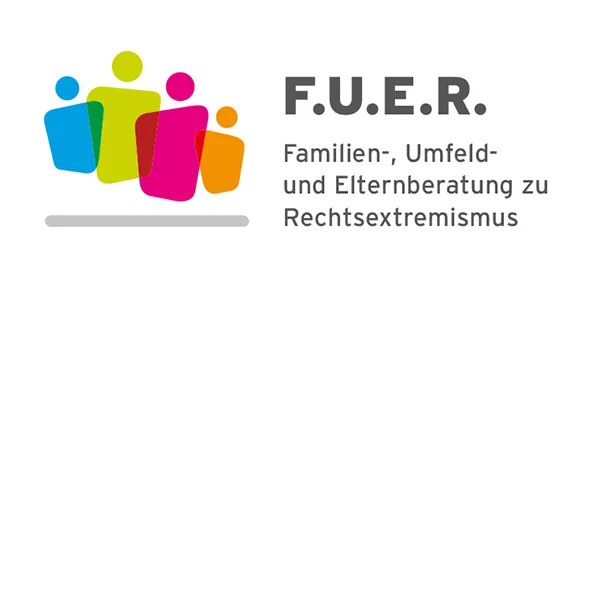 Logo Familien-, Umfeld- und Elternberatung zu Rechtsextremismus