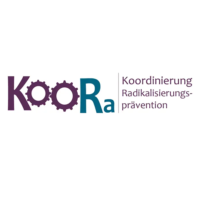 Logo KooRa Koordinierung Radikalisierungsprävention
